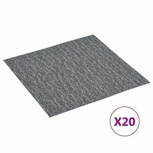 vidaXL 20 db szürke öntapadó PVC padlólap 1, 86 m² kép