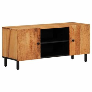 vidaXL tömör akácfa TV-szekrény 105 x 33 x 46 cm kép