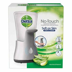 Dettol érintés nélküli Kézmosó készülék aloe verás utántöltővel 250ml kép