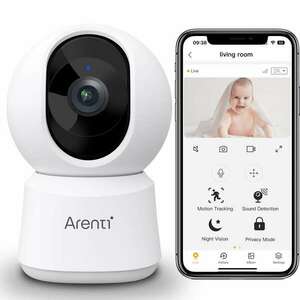 Arenti P2Q1 térfigyelő kamera, WIFI, 4MP felbontás, emberi mozgás... kép