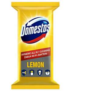 Domestos higiénikus Törlőkendő - Citrom 100db kép