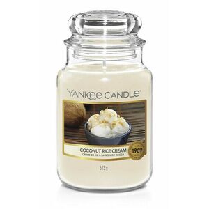 Illatgyertya Yankee Candle nagy kókuszos rizskrém klasszikus kép