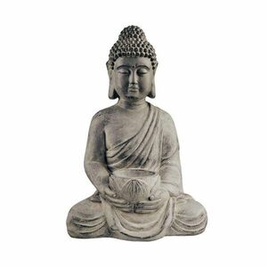 BUDDHA szobor mécsestartóval, 46 cm kép