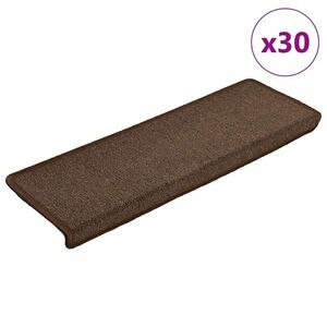 vidaXL 30 db barna lépcsőszőnyeg 65 x 21 x 4 cm kép