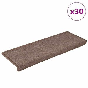 vidaXL 30 db barna lépcsőszőnyeg 65 x 21 x 4 cm kép