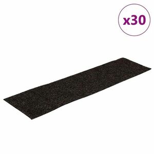 vidaXL 30 db barna lépcsőszőnyeg öntapadós téglalap alakú 76x20 cm kép