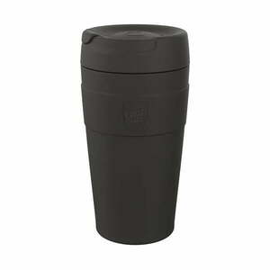 Fekete termobögre 454 ml Helix Thermal Black L – KeepCup kép