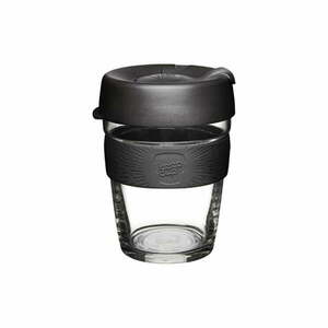 Fekete utazóbögre 340 ml Brew Black M – KeepCup kép