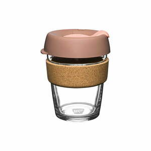 Rózsaszín-barna utazóbögre 340 ml Brew Frappe M – KeepCup kép