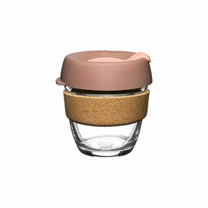 Rózsaszín-barna utazóbögre 227 ml Brew Frappe S – KeepCup kép