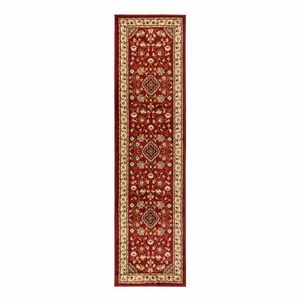 Piros futószőnyeg 66x300 cm Sherborne – Flair Rugs kép