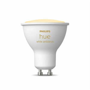 LED okos izzó GU10, 4 W White ambiance – Philips Hue kép