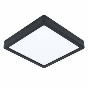 Fekete LED mennyezeti lámpa 21x21 cm FUEVA 5 – EGLO kép