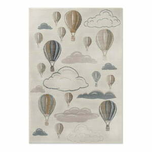 Krémszínű gyerek szőnyeg 120x170 cm Hot Air Balloon – Hanse Home kép