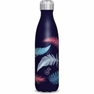 Ars Una 500ml-es Feather-dark duplafalú fémkulacs kép