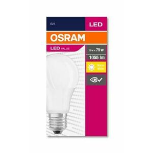 OSRAM LED izzó, E27, gömb, A60, 10W, 1055lm, 2700K (MF), OSRAM &q... kép