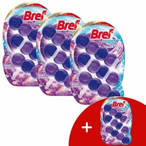 Bref Brilliant Gel WC frissítő Magic Breeze (9x42g) + 1 Ajándék kép