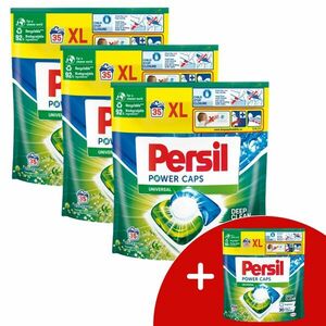 Persil Power Caps Universal Mosókapszula 3x35 mosás + 1 Ajándék kép