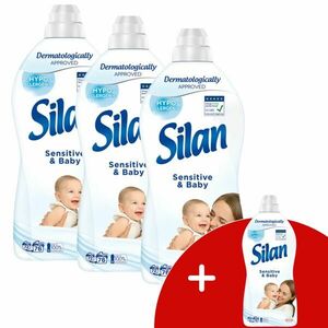 Silan Sensitive & Baby Öblítő koncentrátum 228 mosás 3x1672ml... kép