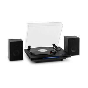 Auna TT-Play PLUS, gramofon, hangszórók, max.20W, BT, 33/45 rpm kép