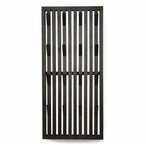 Sötétbarna tölgyfa fogas panel 46x100x8 cm Parco – Spinder Design kép