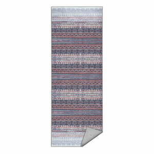 Lila-szürke mosható futószőnyeg 80x200 cm Vintage Stripe – Mila Home kép