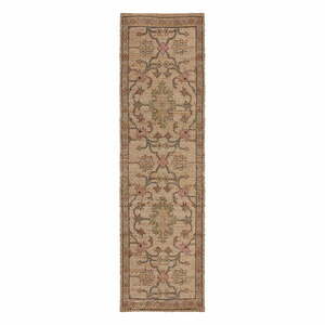 Natúr színű kézi szövésű jutakeverék futószőnyeg 60x230 cm Celine Jute Global – Flair Rugs kép