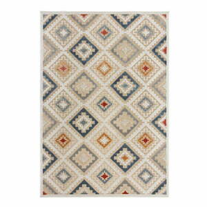 Krémszínű kültéri-beltéri szőnyeg 120x170 cm Zion Natural – Flair Rugs kép