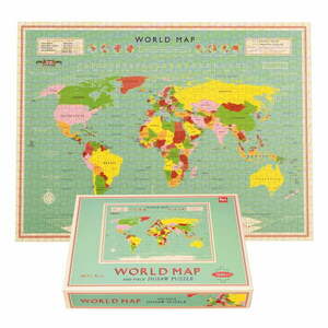 Puzzle (darabszám 1000) World Map – Rex London kép