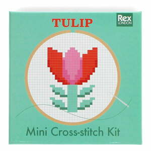 Kreatív készlet Cross-stitch Kit Tulip – Rex London kép