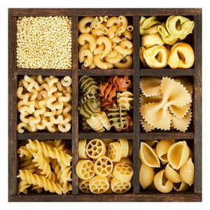 Üveg kép 30x30 cm Pasta Box – Styler kép