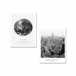 Kép szett 2 db-os 30x40 cm New York City – Wallity kép