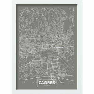 Kép 40x55 cm Zagreb – Wallity kép