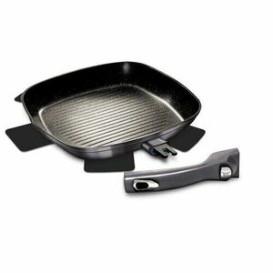 Berlinger Haus Carbon PRO Line grill serpenyő levehető nyéllel, 28 cm kép