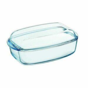 Pyrex üveg sütőtál fedővel, 4, 5 l kép