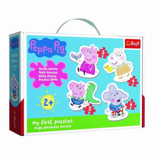 Trefl Baby puzzle Peppa Malac, 4 az 1-ben kép