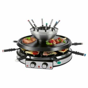 ProfiCook RG/FD 1245 raclette fondü grill 2in1 kép