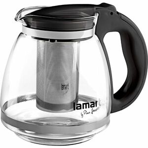 Lamart LT7027 Verre teáskancsó 1, 5 l, fekete kép