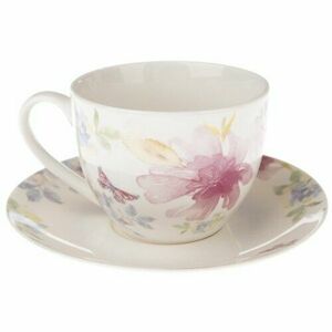 Flower Porcelán csésze és csészealj , 260 ml kép