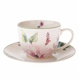 Flower Garden Porcelán csésze csészealjjal, 260 ml kép