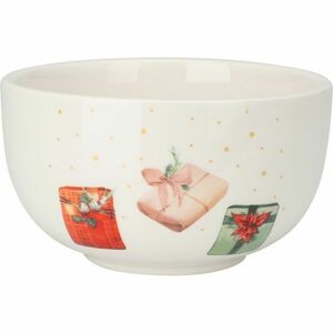 Karácsonyi ajándékok karácsonyi porcelán tálka, 500 ml kép