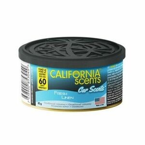 California Scents Fresh Linen autóillatosító kép