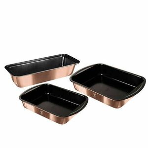 Berlinger Haus BH-7630 Metallic Rosegold Line 3 részes tepsikészl... kép