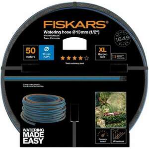 Fiskars Locsolótömlő, 13 mm (1/2), 50 m Q4 kép