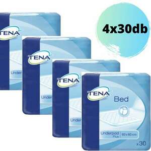 Tena Bed Secure Zone Plus Betegalátét - Nagy kiszerelés 60x60cm (4x30db) kép