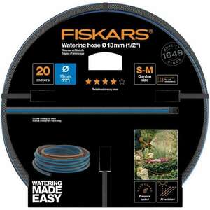 Fiskars Locsolótömlő, 13 mm (1/2), 20 m Q4 kép