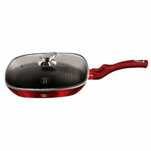 Berlinger Haus BH-1613N Grill Serpenyő fedővel, 28 cm, Metallic L... kép