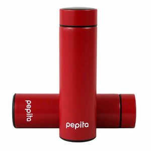 Pepita SMART Termosz LCD hőmérséklet kijelzővel 500ml - piros kép