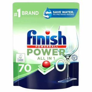 Finish Power All in 1 Regular 0% Mosogatógép tabletta 70db kép