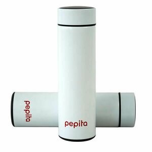 Pepita SMART Termosz LCD hőmérséklet kijelzővel 500ml - fehér kép